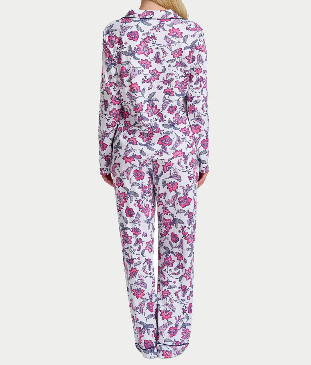 Jolly & Bright Long Sleeve Notch Pajama Set