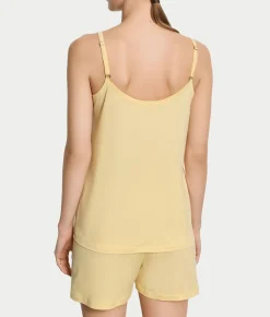 Juliet Pleated Cotton Pajama Set