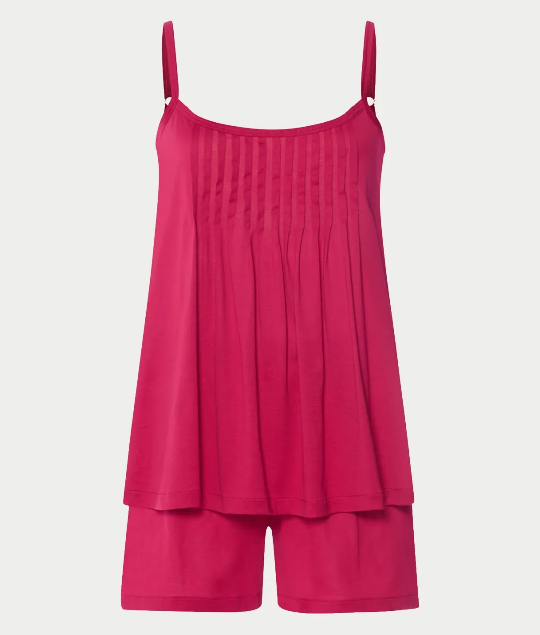 Juliet Pleated Cotton Pajama Set