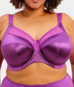 Keira Satin Side Support Bra