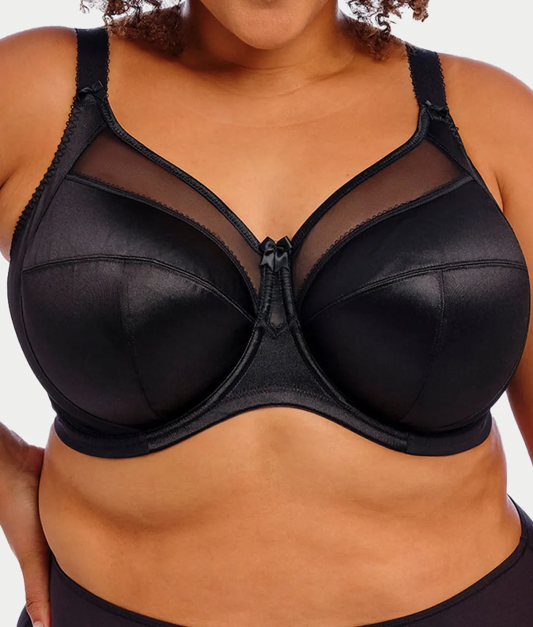 Keira Satin Side Support Bra