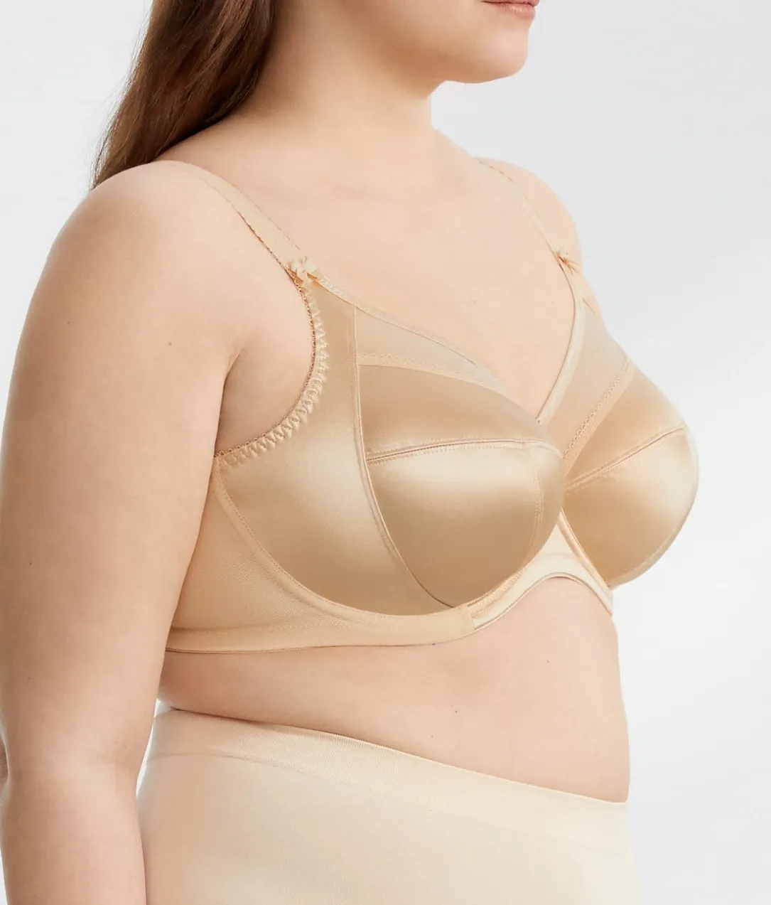 Keira Satin Side Support Bra