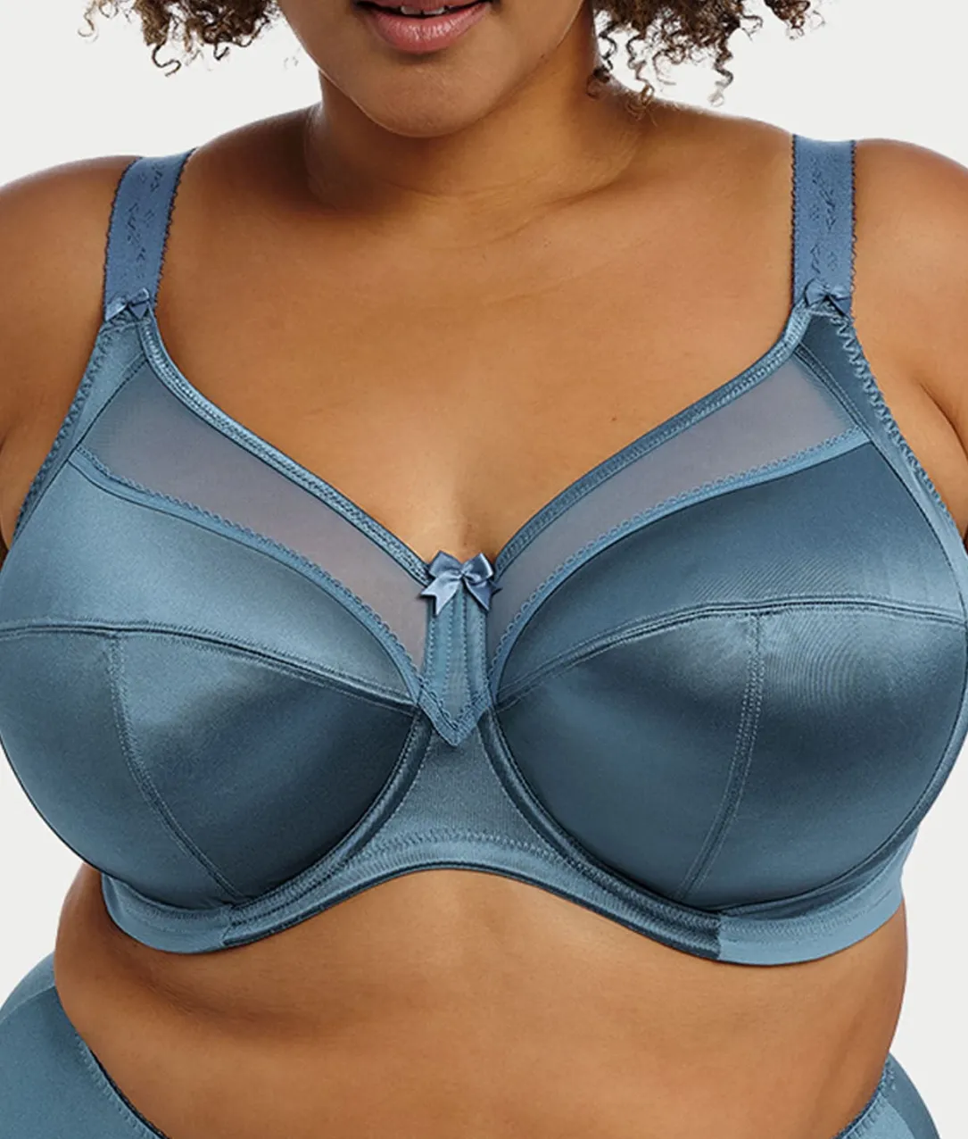Keira Satin Side Support Bra
