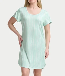 KN Cool Square Neck Knit Sleep Shirt