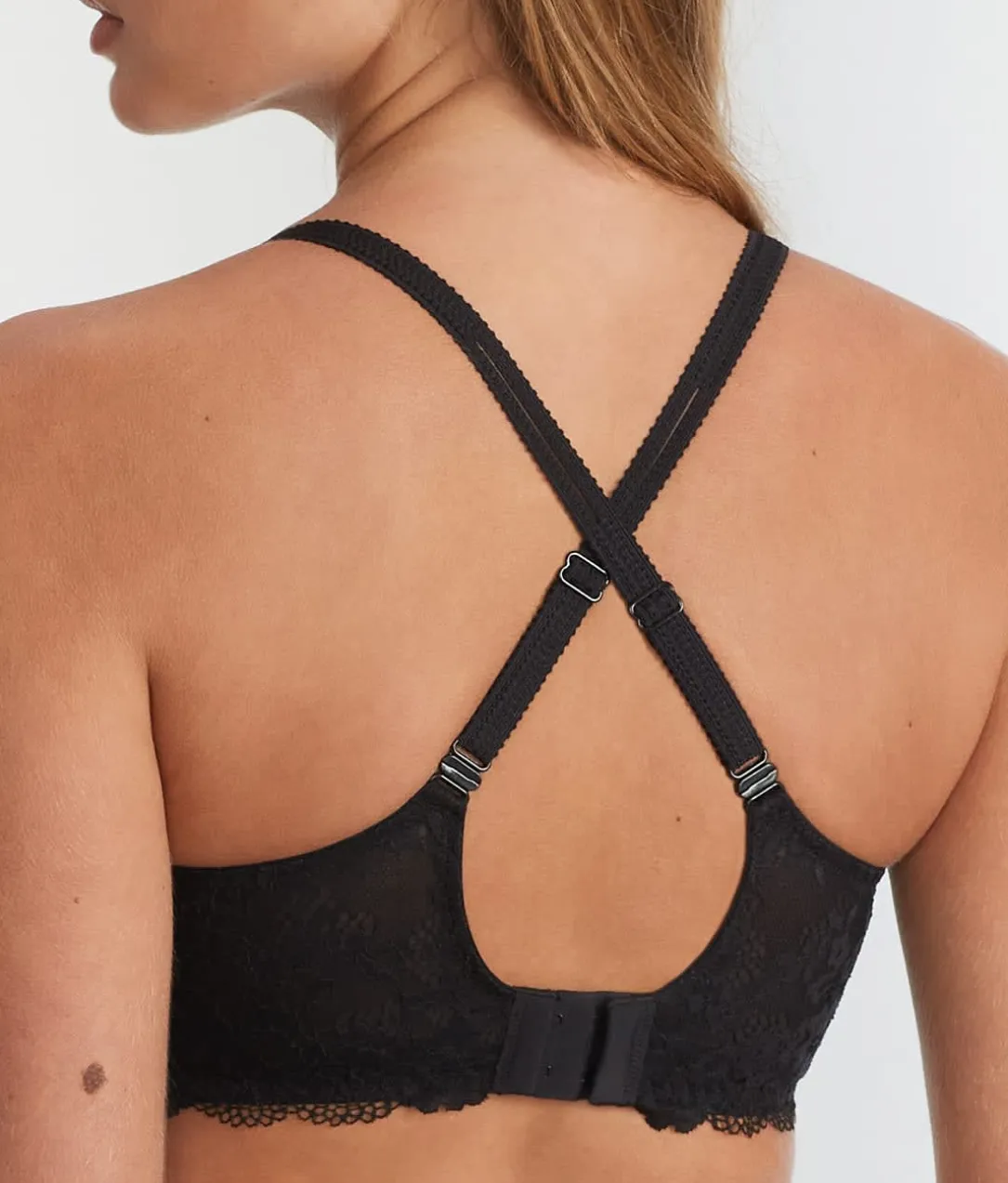Lace Unlined Side Support Bra
