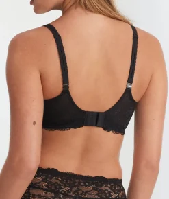 Lace Unlined Side Support Bra