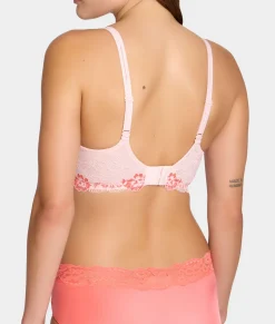 Lace Unlined Side Support Bra