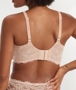 Lace Unlined Side Support Bra