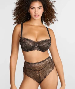 Lace Unlined Side Support Bra