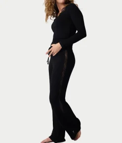 Lacey Basics Knit Pajama Set
