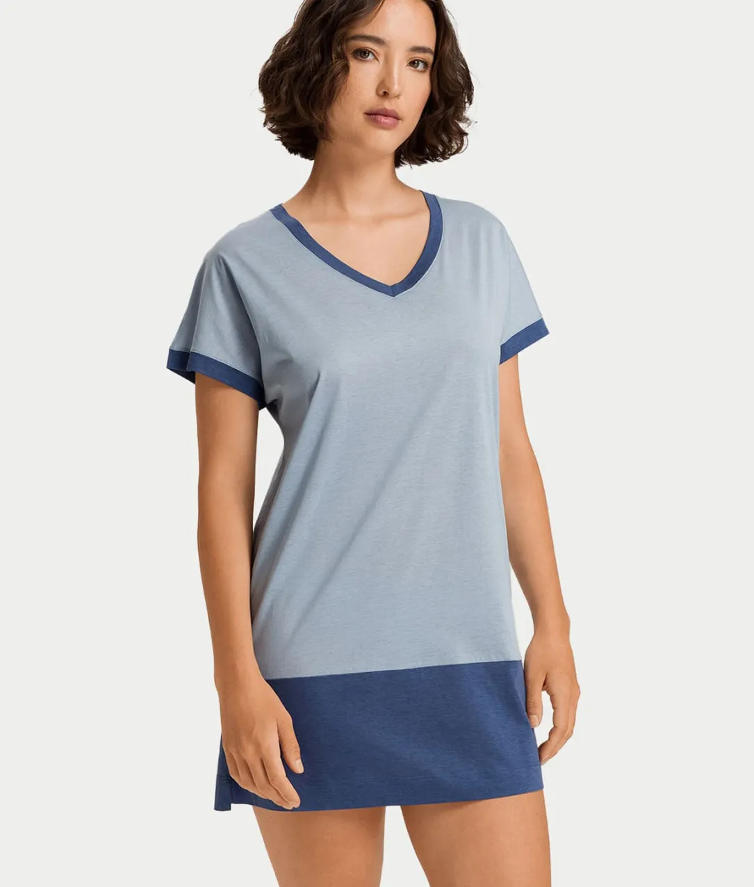 Laura Color Block Nightgown