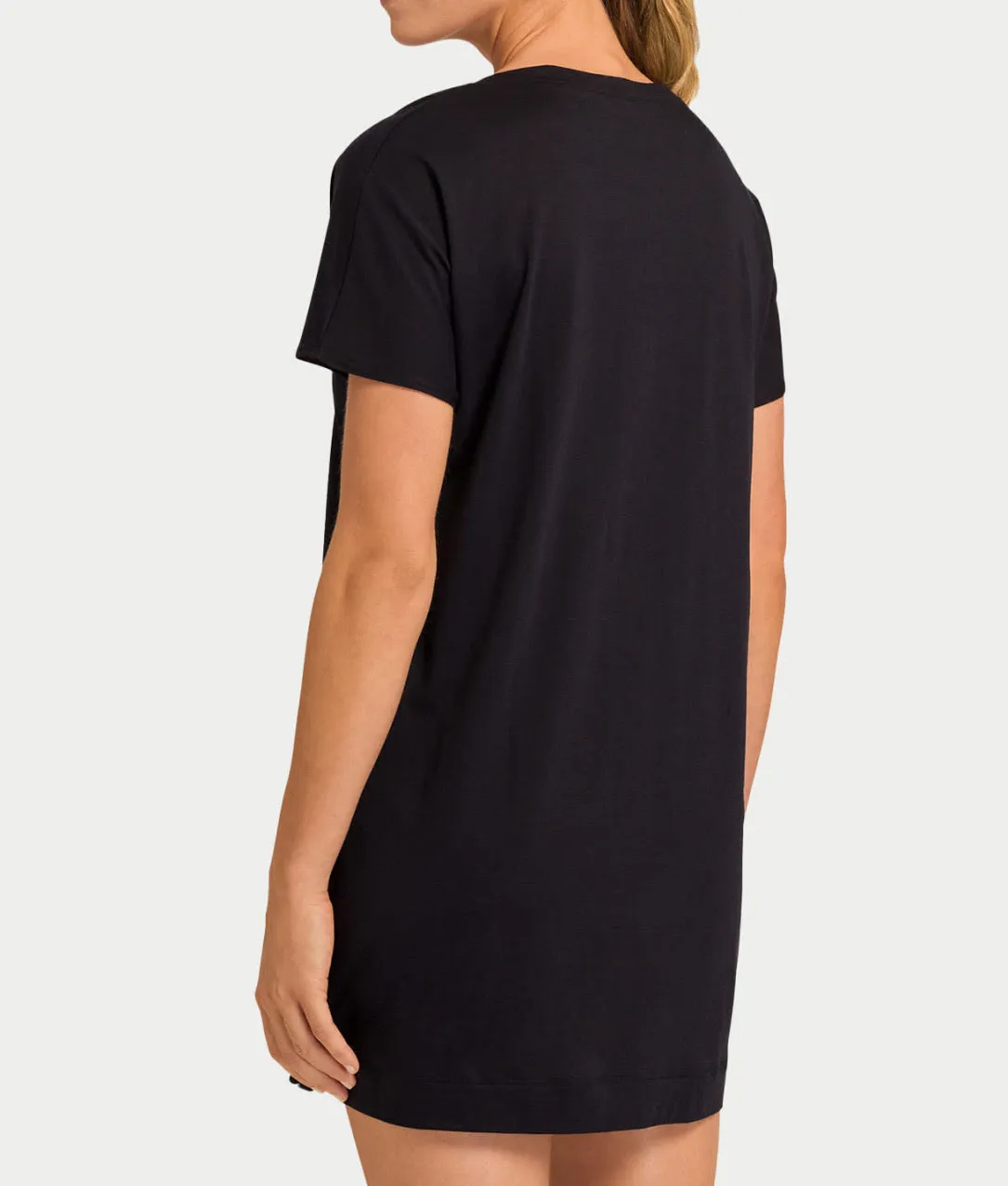 Laura Cotton Blend V-Neck Bigshirt