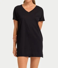 Laura Cotton Blend V-Neck Bigshirt