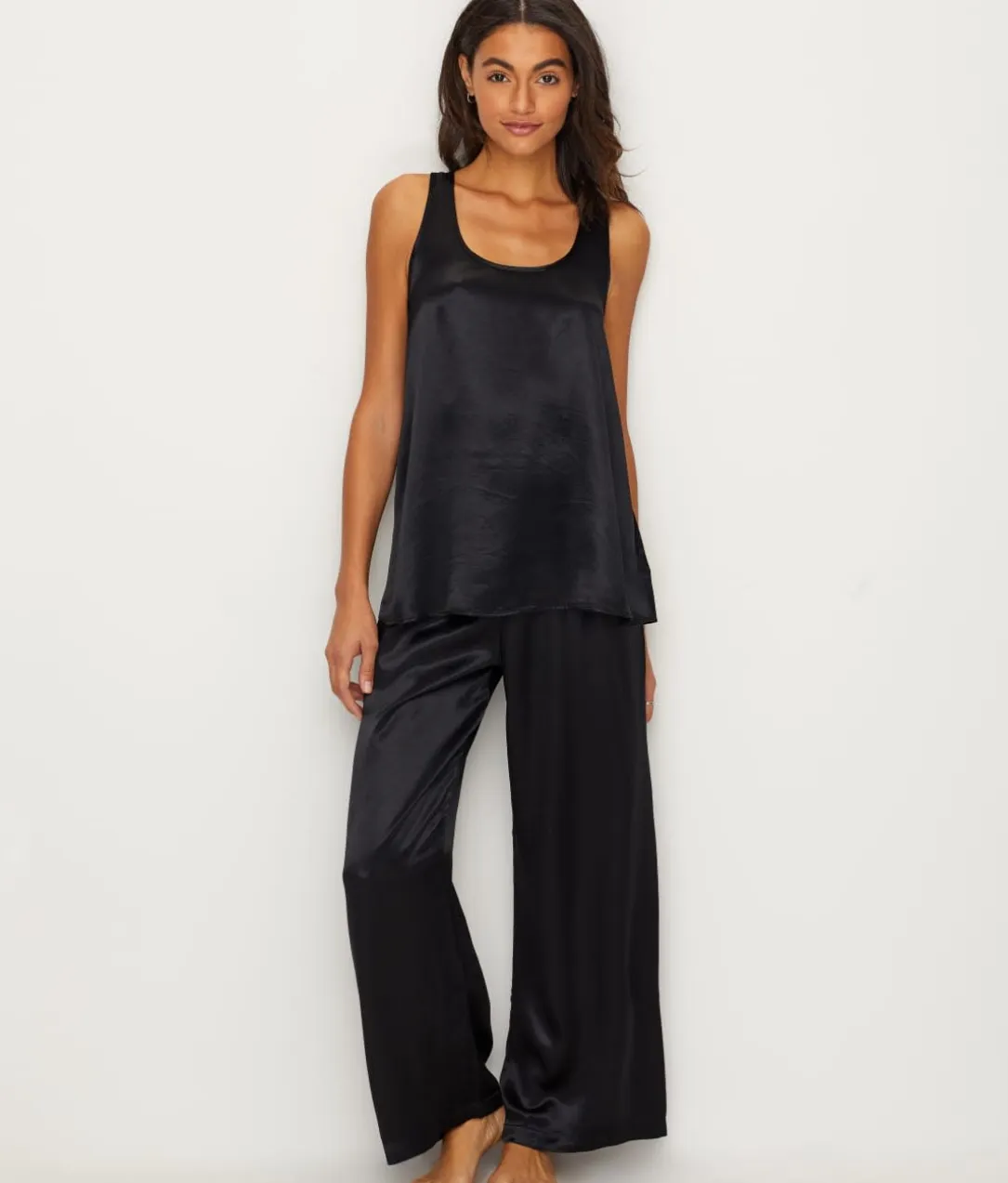 Laura Satin Tank