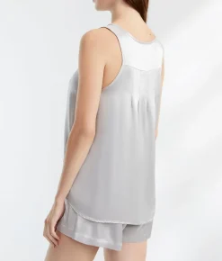 Laura Satin Tank