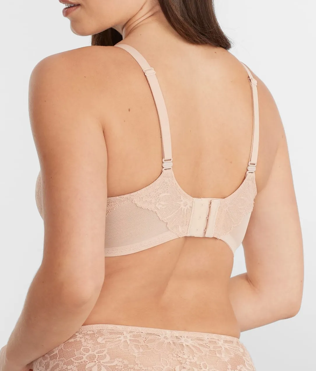 Lightly Lined Lace Plunge Bra