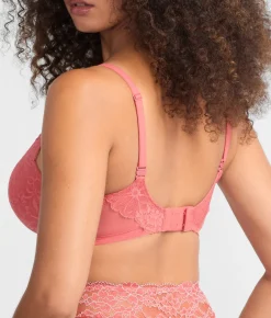 Lightly Lined Lace Plunge Bra