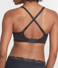 Lightly Lined Lace Plunge Bra
