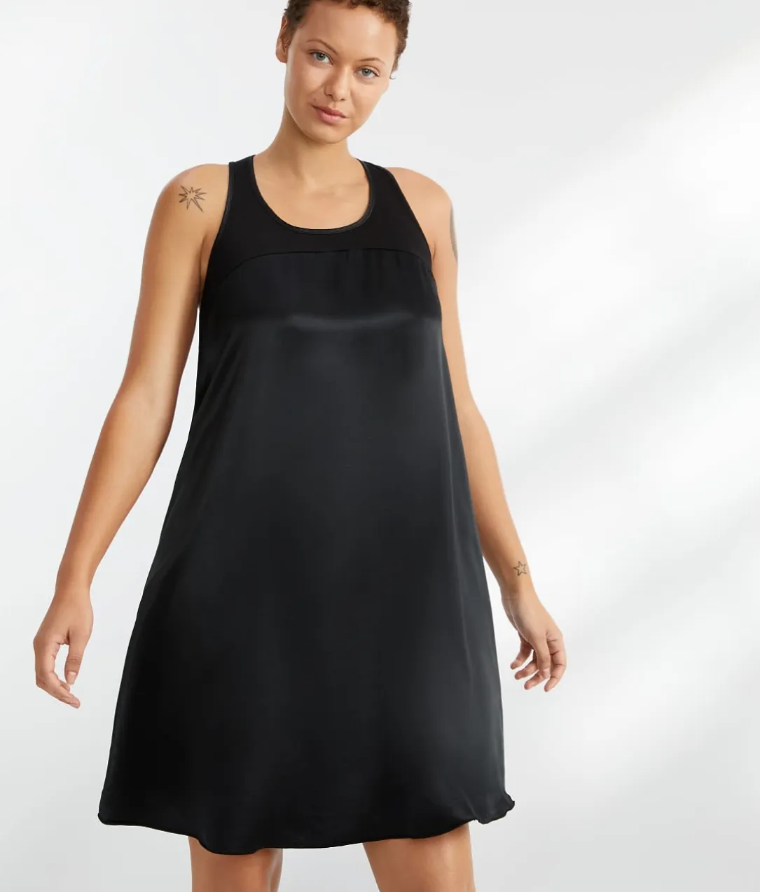 Lindsay Satin Nightgown