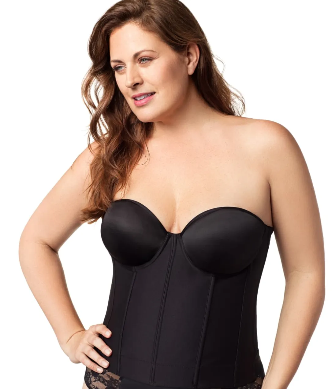 Longline Strapless Bustier