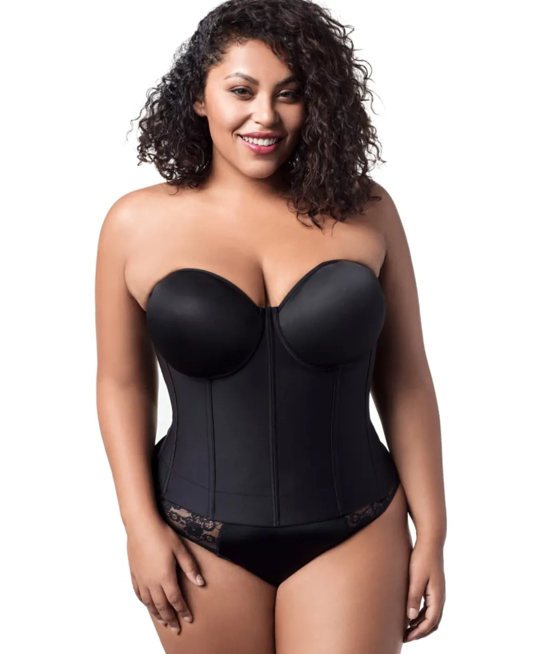 Longline Strapless Bustier