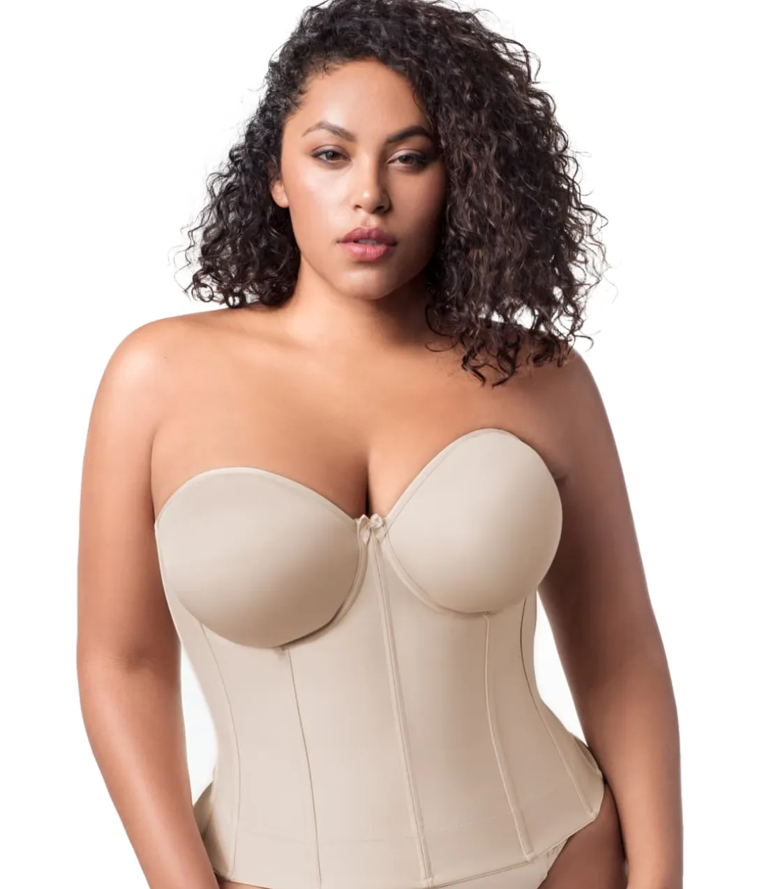 Longline Strapless Bustier
