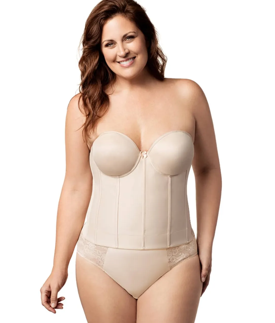 Longline Strapless Bustier