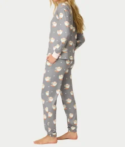Love You A Latte Knit Pajama Set