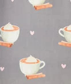 Love You A Latte Knit Pajama Set