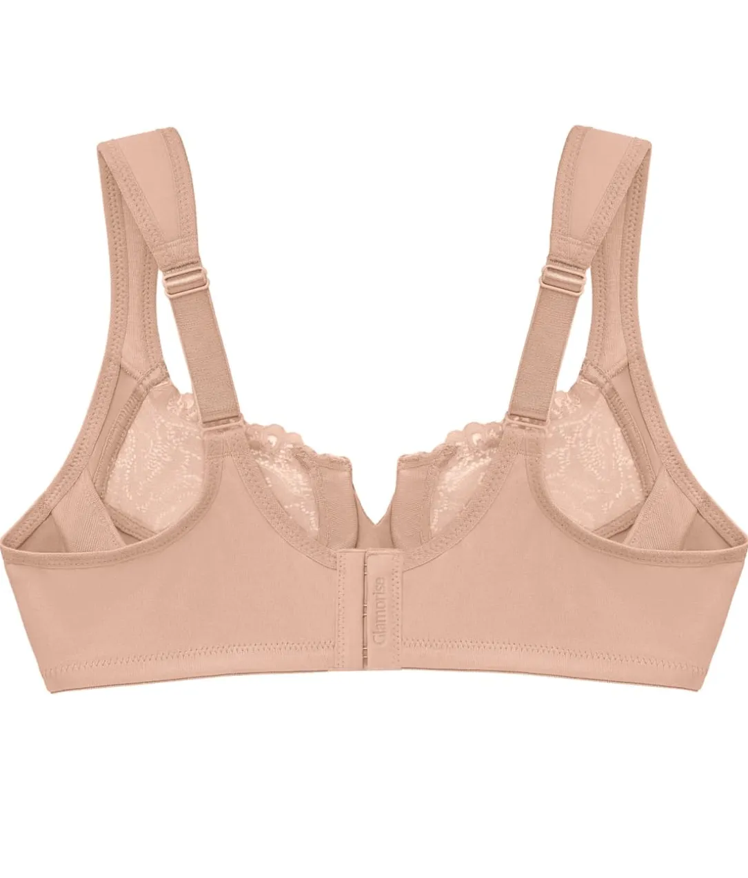 Low Cut WonderWire Lace Bra
