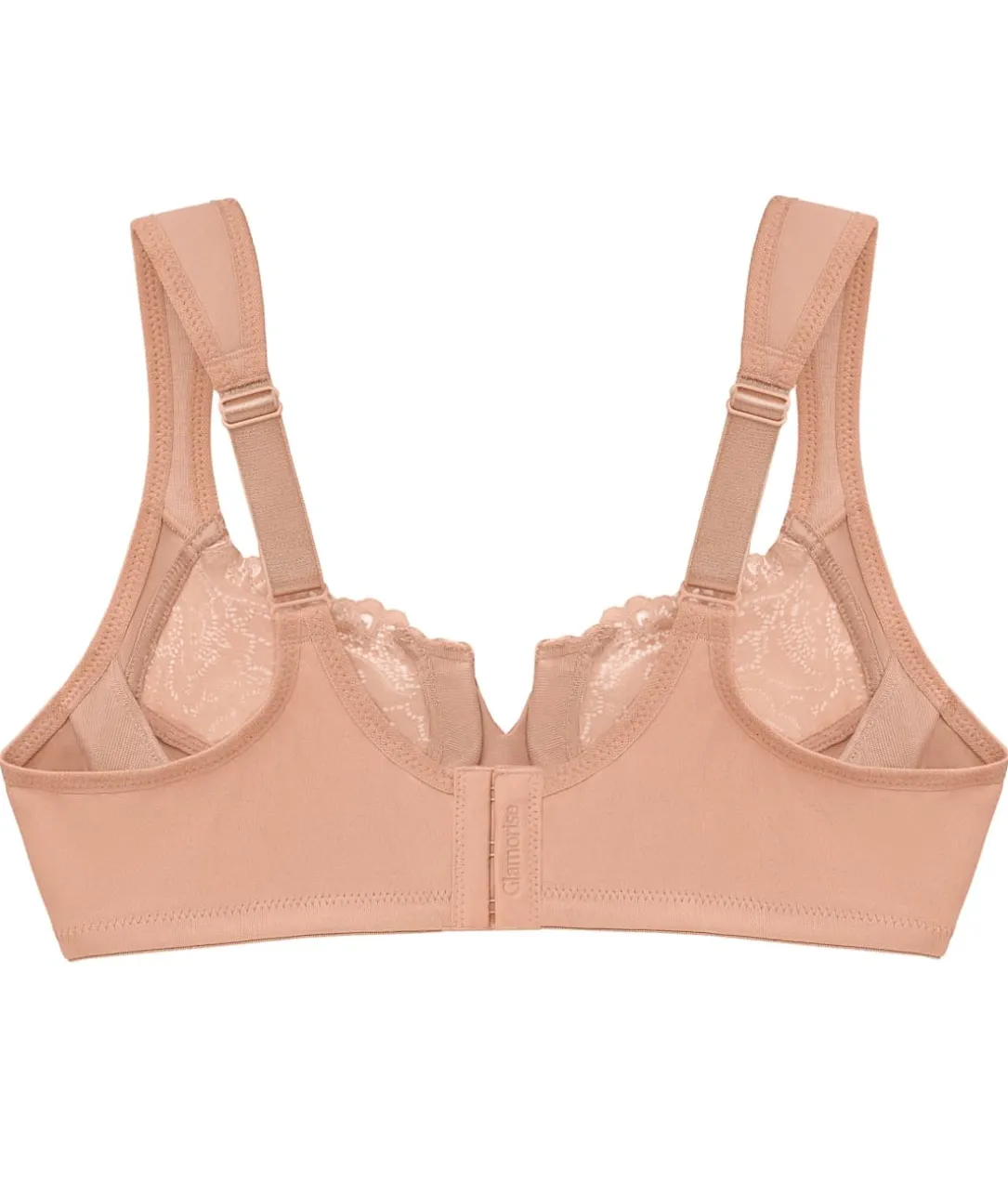 Low Cut WonderWire Lace Bra