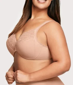 Low Cut WonderWire Lace Bra