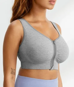 Lynn Mastectomy Front-Close Wire-Free Bra