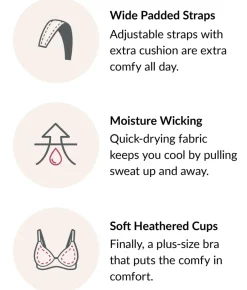 MagicLift Moisture Control Wire-Free Bra