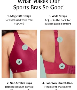 MagicLift Seamless Wire-Free Sports Bra