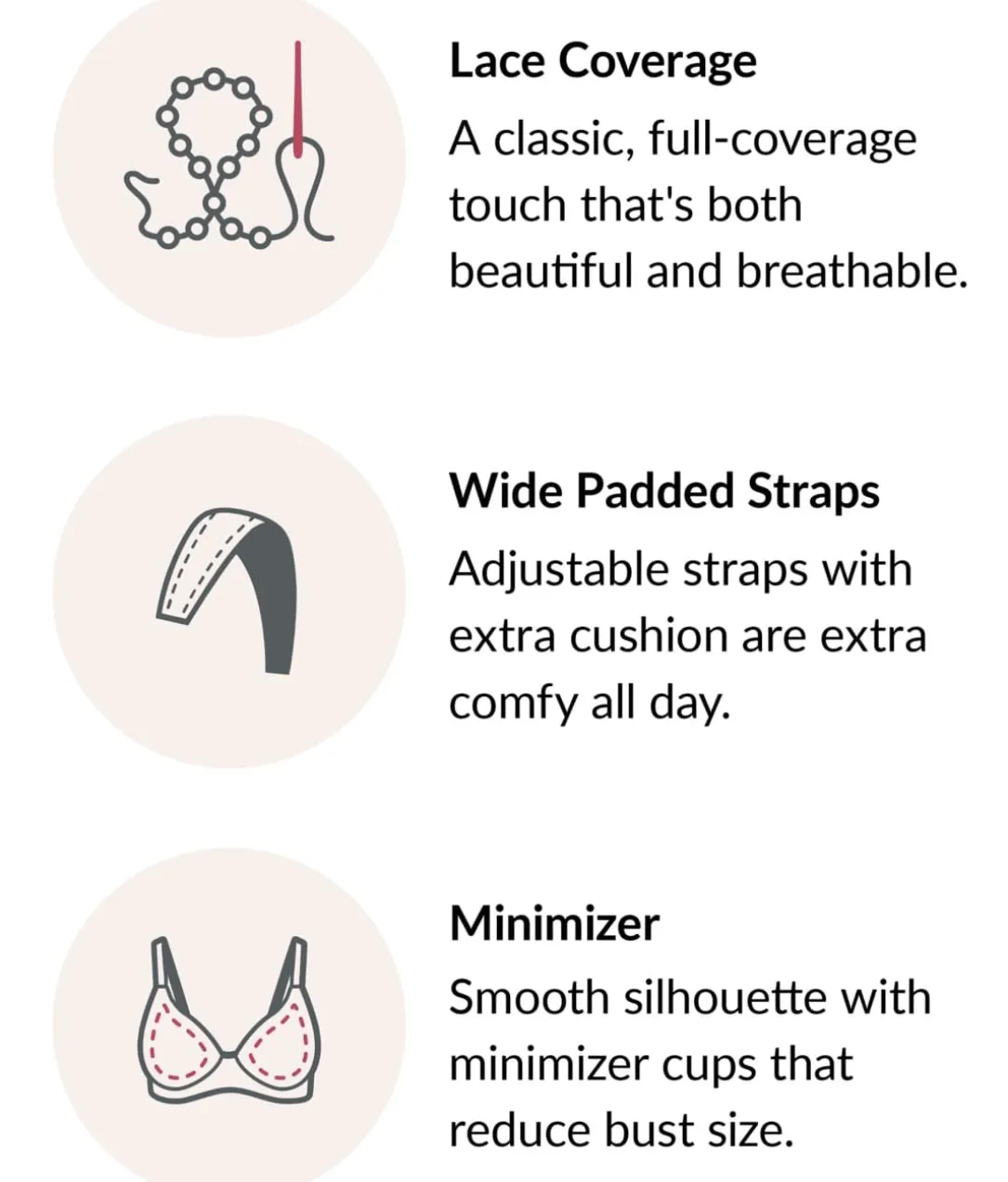 MagicLift Wire-Free Minimizer Bra