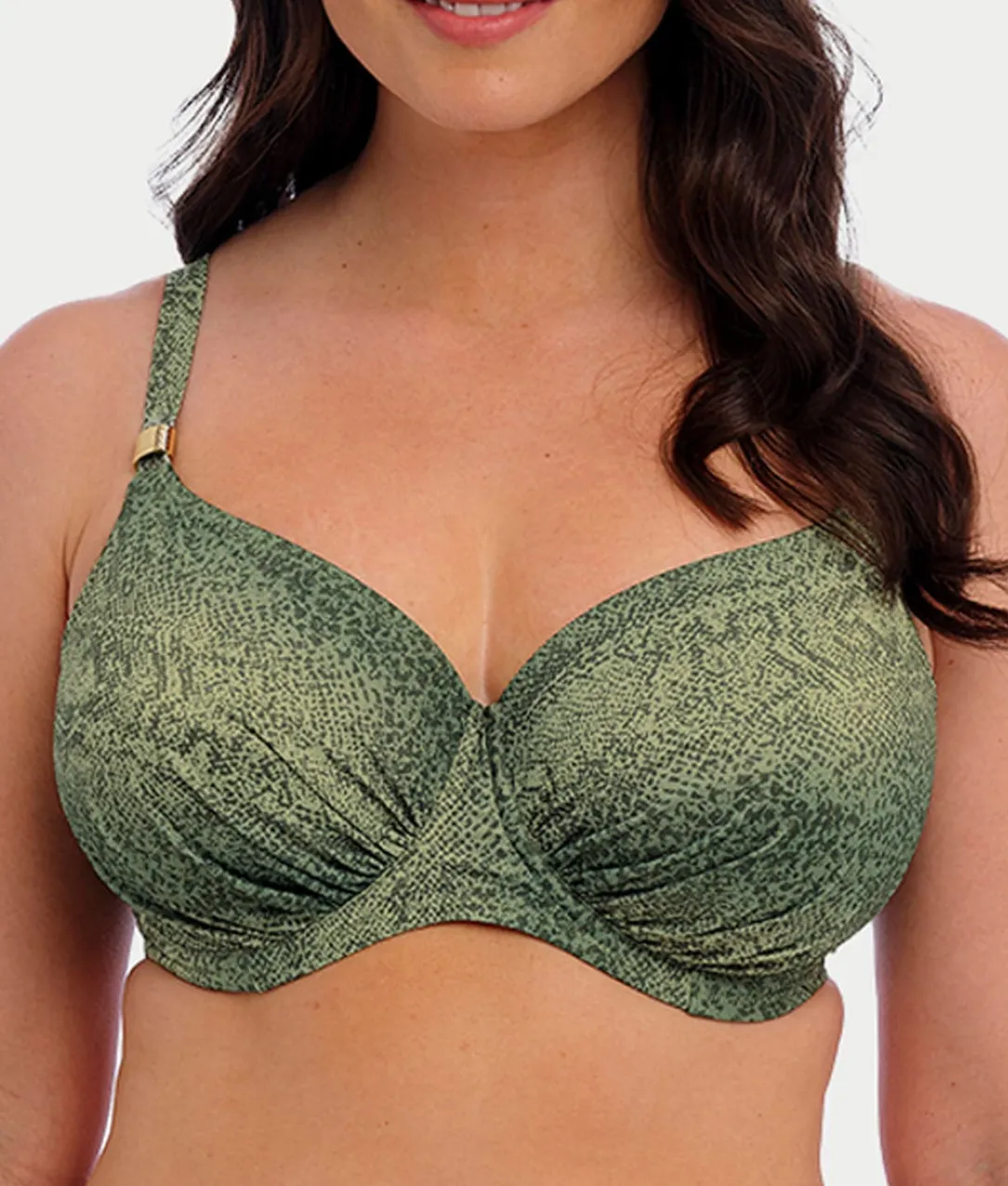 Maya Bay Gather Full Cup Bikini Top