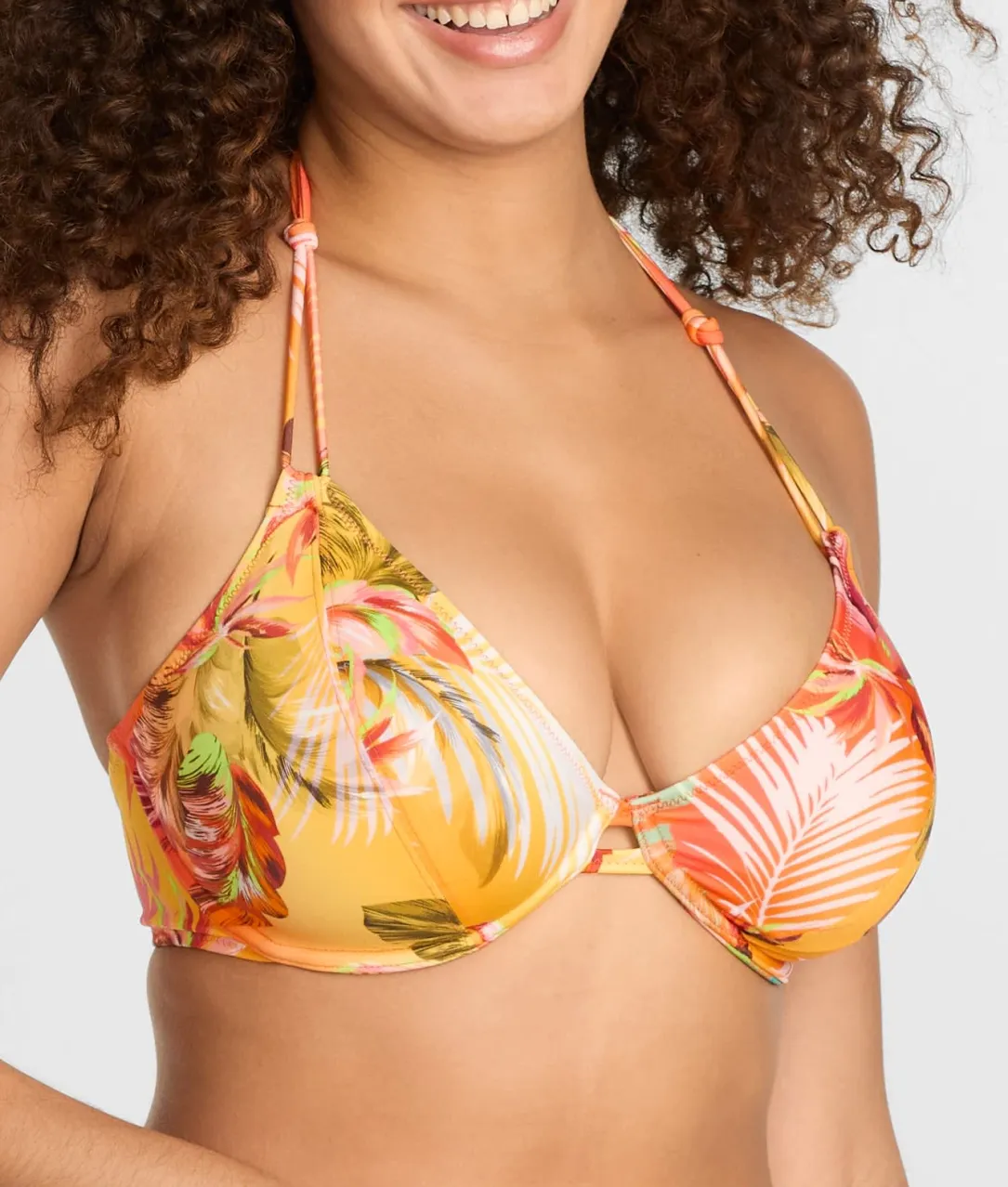 Miami Sunset Halter Bikini Top