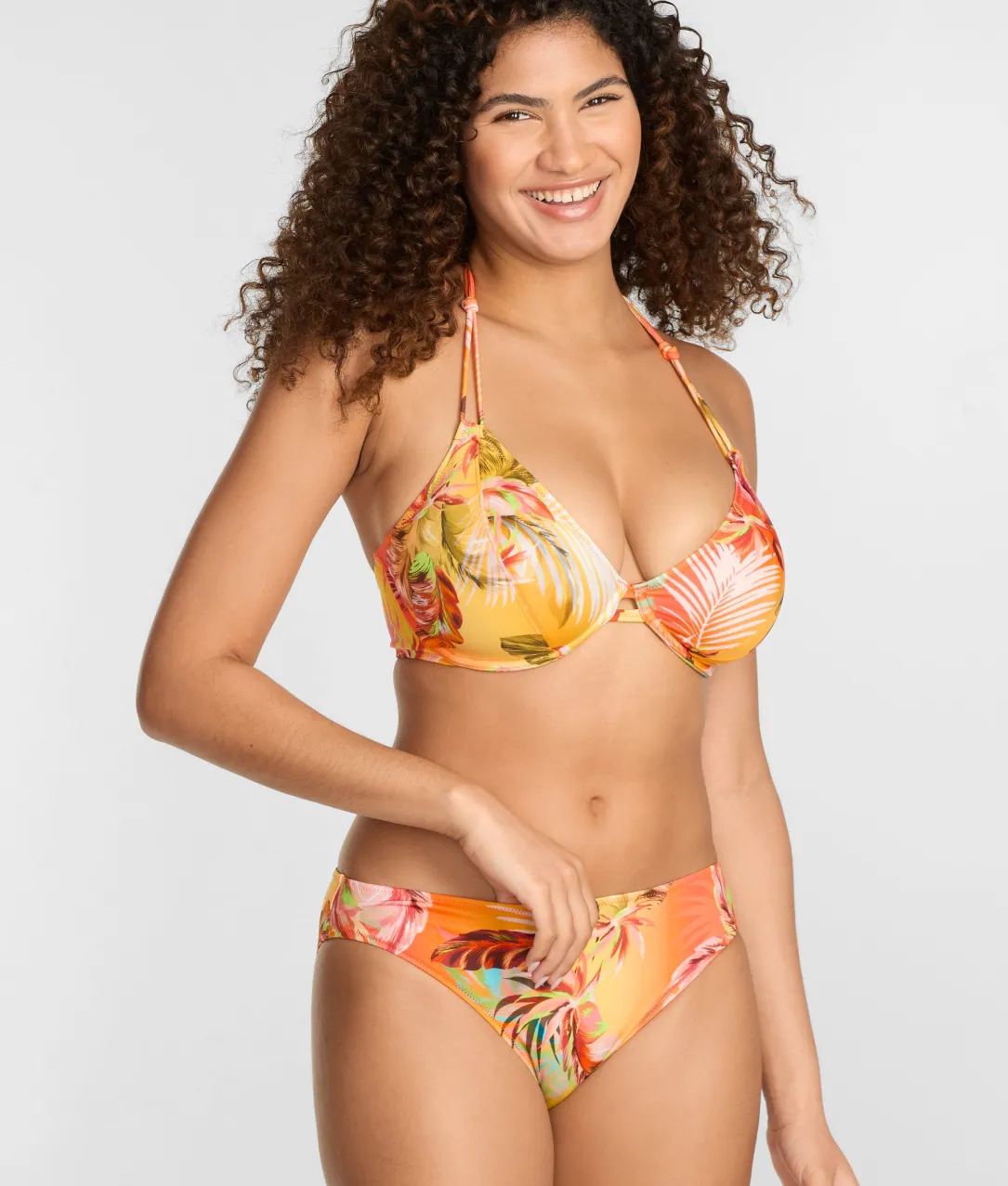 Miami Sunset Halter Bikini Top