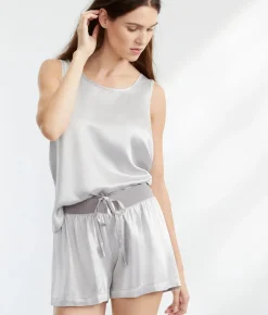 Mikel Satin Sleep Boxer Shorts