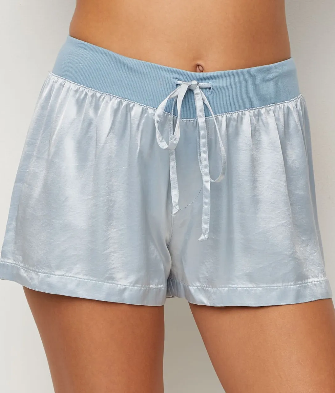Mikel Satin Sleep Boxer Shorts