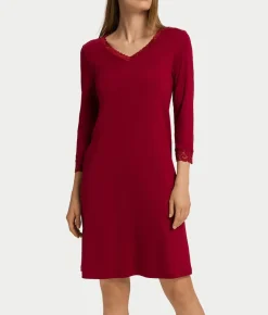 Moments Lace Trim Cotton Nightgown