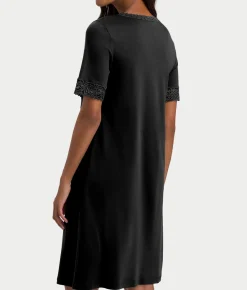Moments Lace Trim Cotton Nightgown