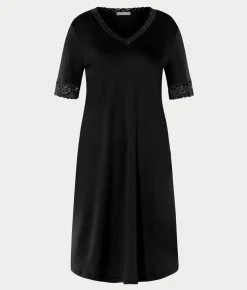 Moments Lace Trim Cotton Nightgown