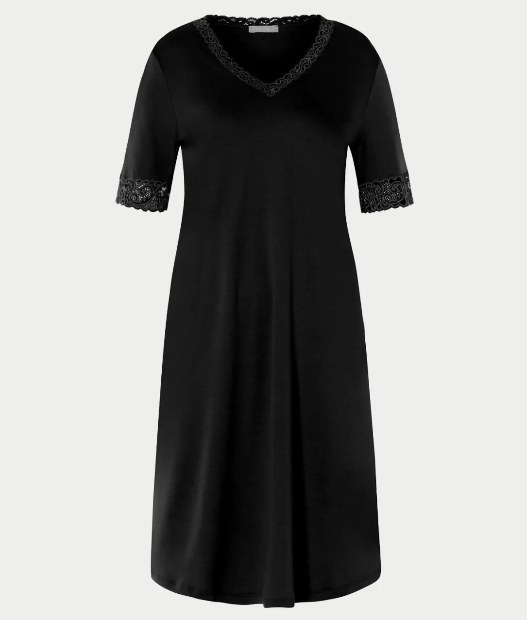 Moments Lace Trim Cotton Nightgown