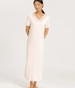 Moments Lace Trim Cotton Nightgown