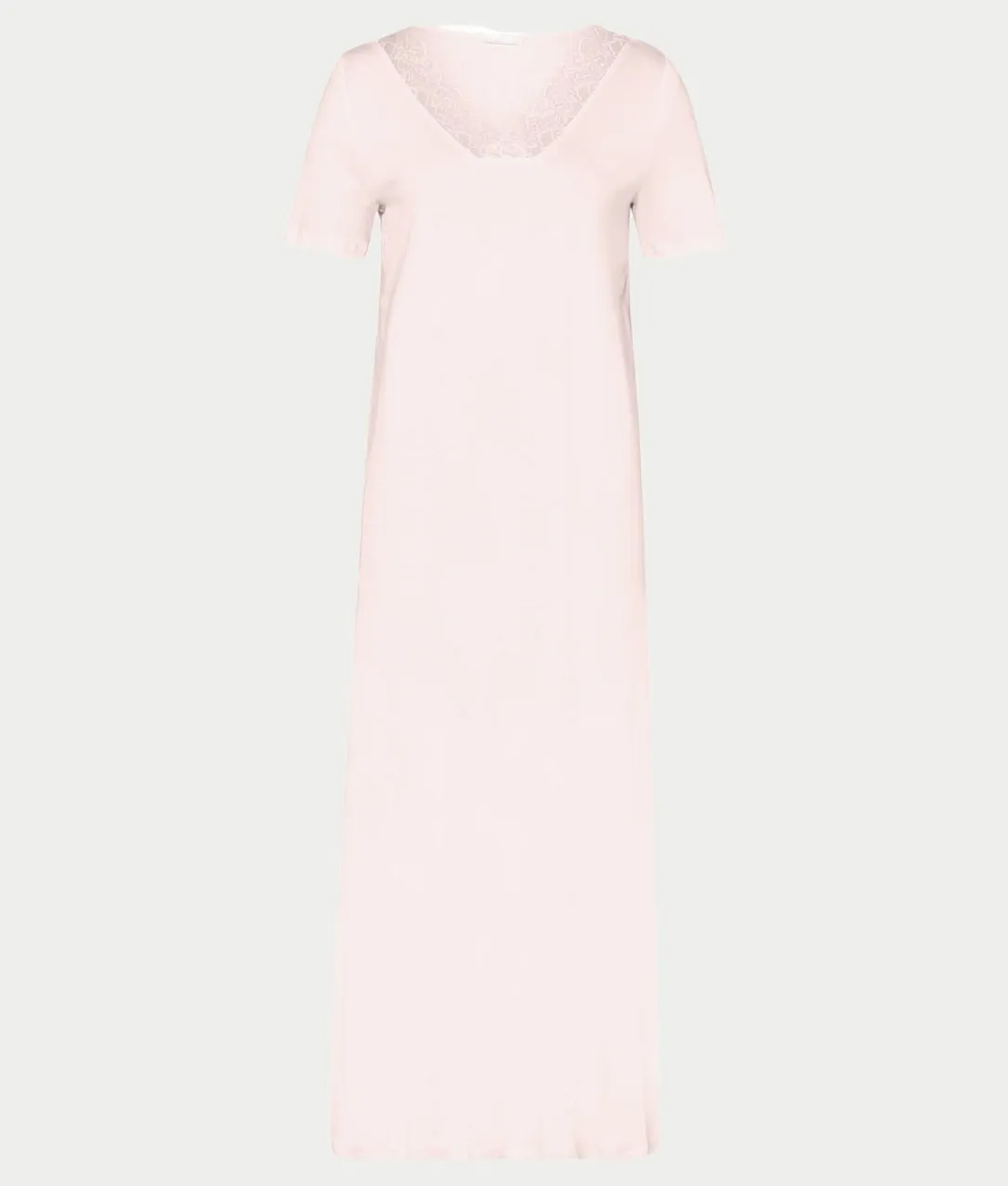 Moments Lace Trim Cotton Nightgown