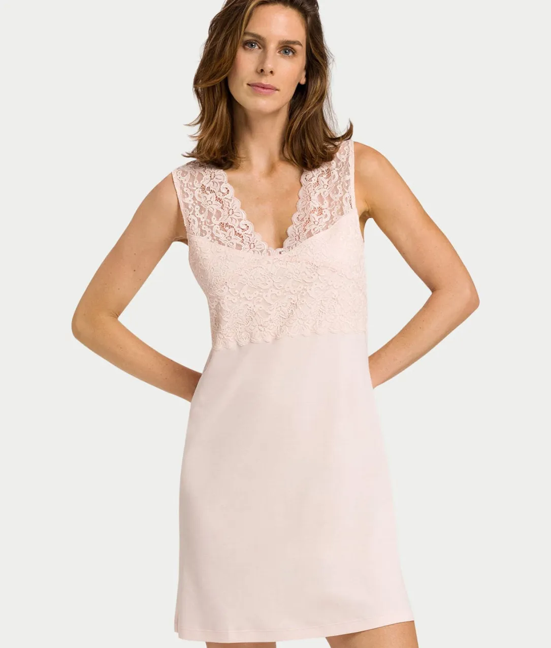 Moments V-Neck Cotton Tank Nightgown