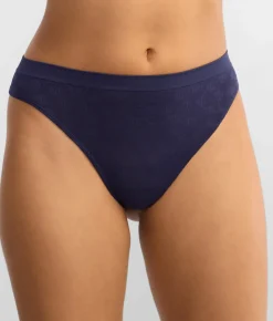 Monogram Mesh Thong
