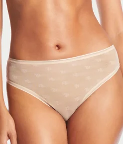 Monogram Sheer High-Waist Bikini